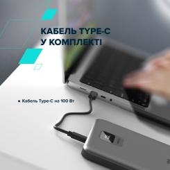 Батарея универсальная Canyon PB-2008 20000mAh PD/100W Q.C/3.0 Фото 9