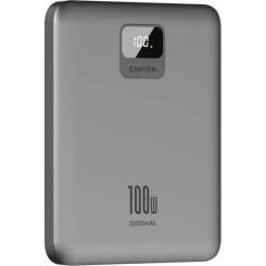 Батарея универсальная Canyon PB-2008 20000mAh PD/100W Q.C/3.0 Фото 2