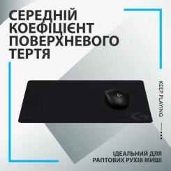 Коврик для мышки Logitech G240 Gaming Mouse Pad Black Фото 5
