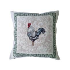 Наволочка Прованс декоративная Петух 45х45 Фото