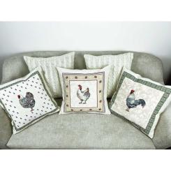 Наволочка Прованс декоративная Петух 45х45 Фото 3