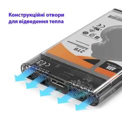 Карман внешний Maiwo 2.5" SATA/SSD HDD - USB3.0 Фото 1