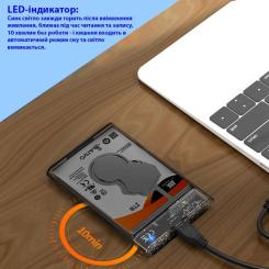 Карман внешний Maiwo 2.5" SATA/SSD HDD - USB3.0 Фото 4