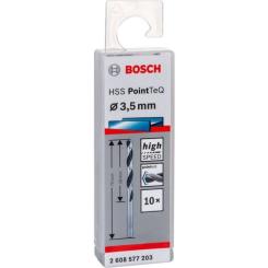 Сверло Bosch по металу HSS-PointTeQ, 3.5х39х70мм, 10шт Фото 2
