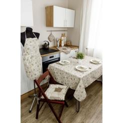 Фартук Прованс Цветы беж Хозяйка Фото 1