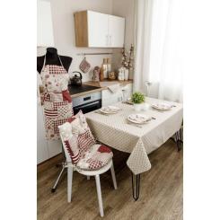 Фартук Прованс Печворк бордо Фото 1