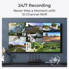 Регистратор для видеонаблюдения Reolink NVS12W Фото 1