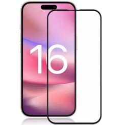 Стекло защитное BeCover Apple iPhone 16 Black Фото 1
