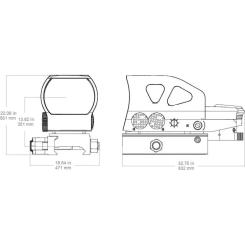 Коллиматорный прицел Vector Optics Z4 1x23х34 Фото 9