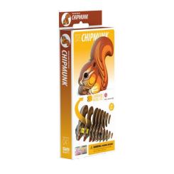 Пазл Eugy 3D Зоопарк Бурундук Фото 1