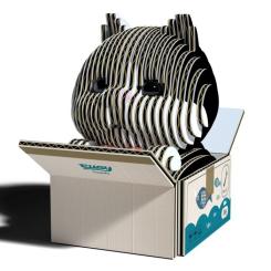 Пазл Eugy 3D Зоопарк Котенок черно-белый Фото