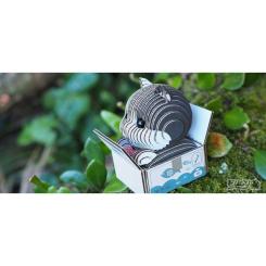 Пазл Eugy 3D Зоопарк Котенок черно-белый Фото 6