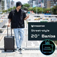 Чемодан Acer Predator Street_Sty 20'' Black Фото 8