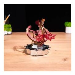 Конструктор Metal Time Колекцiйна модель Sun Chaser Dragon Stand Clock Со Фото 7