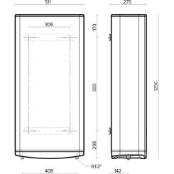 Бойлер Ariston VELIS TECH 100 EU Фото 3