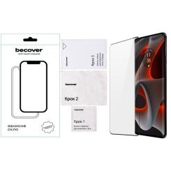 Стекло защитное BeCover Motorola Edge 50 Pro Black Фото 1