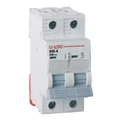 Автоматический выключатель ONESTO 2п С 63А MCB 6kA (KC6-K) Фото