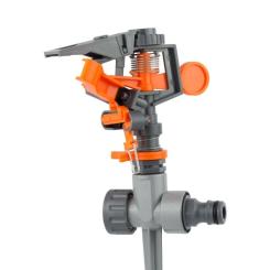 Дождеватель Flora импульсный на металлическом колышке (ABS+AL) Фото 4