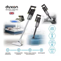 Пылесос DYXON MEGAVAC 1600S PRO Vacuum Cleaner Black Фото 8