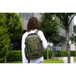 Рюкзак для ноутбука 2E 16" Ultimate SmartPack 30L green Фото 1