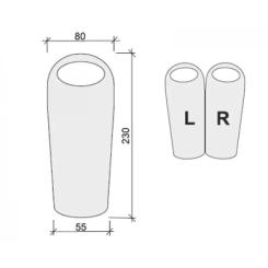Спальный мешок Terra Incognita Pharaon EVO 400 L синій Фото 4