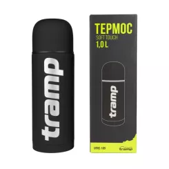 Термос Tramp Soft Touch 1 л Black Фото 2