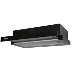 Вытяжка кухонная Ventolux GARDA 60 BK (500) LED Фото 1