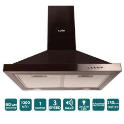 Вытяжка кухонная Ventolux LAZIO 60 BR (1000) LED Фото 2