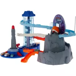 Игровой набор ZIPP Toys Dino автотрек-ракета електричний, 6 машинок Фото 3