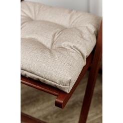 Подушка на стул Прованс FIESTA Бежевая 40х40 см Фото 2