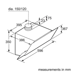 Вытяжка кухонная Bosch DWK67PJ60T Фото 7