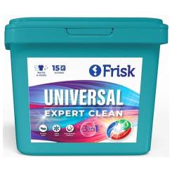 Капсулы для стирки Frisk Universal Expert Clean 15 шт. Фото
