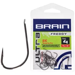 Крючок Brain Ultra Freddy 4 (20шт/уп) Фото