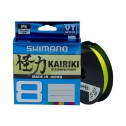Шнур Shimano Kairiki 8 PE Yellow 150m 0.19mm 12.0kg Фото