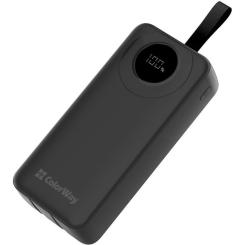 Батарея универсальная ColorWay 30 000 mAh EnergyPlus PD/18W, QC3.0/22.5W, Black Фото 3