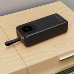 Батарея универсальная ColorWay 30 000 mAh EnergyPlus PD/18W, QC3.0/22.5W, Black Фото 7