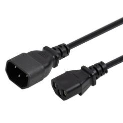 Кабель питания Rezone C13 to C14 1.8m 0.75mm2 Фото 2