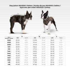 Курточка для животных WAUDOG Clothes Апельсины M 40 Фото 1