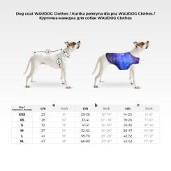 Курточка для животных WAUDOG Clothes Накидка Блоки XS Фото 1