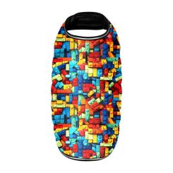 Курточка для животных WAUDOG Clothes Накидка Блоки XS Фото 2