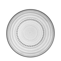 Тарелка Ardesto Verbena, 24.5см, скло, сірий Фото