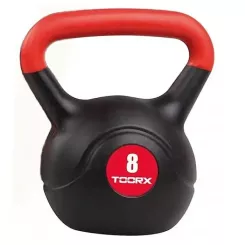 Гиря Toorx PVC 8 кг Black/Orange (KRP-8) Фото