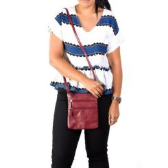 Сумка Visconti 18606 Slim Bag Red Фото 5