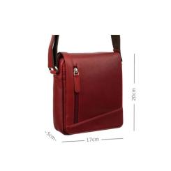 Сумка Visconti S7 Messenger Bag A5 Lee Red Фото 1