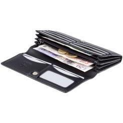 Кошелек Visconti HT35 Buckingham c RFID Black Фото 3