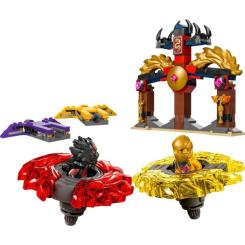 Конструктор LEGO Ninjago Бойовий набір дракона Спін-джитсу Фото 1