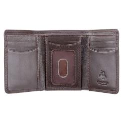 Кошелек Visconti HT18 Compton c RFID Chocolate Фото 1