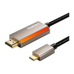 Кабель мультимедийный Cabletime USB-C to HDMI M 2.0m Фото 1