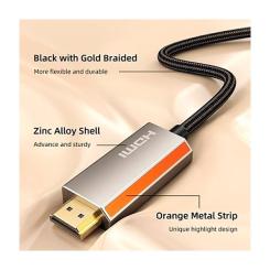 Кабель мультимедийный Cabletime USB-C to HDMI M 2.0m Фото 4