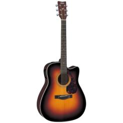 Гитара электроакустическая Yamaha FX370C Tobacco Brown Sunburst Фото